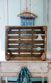Vintage French Farm Crate