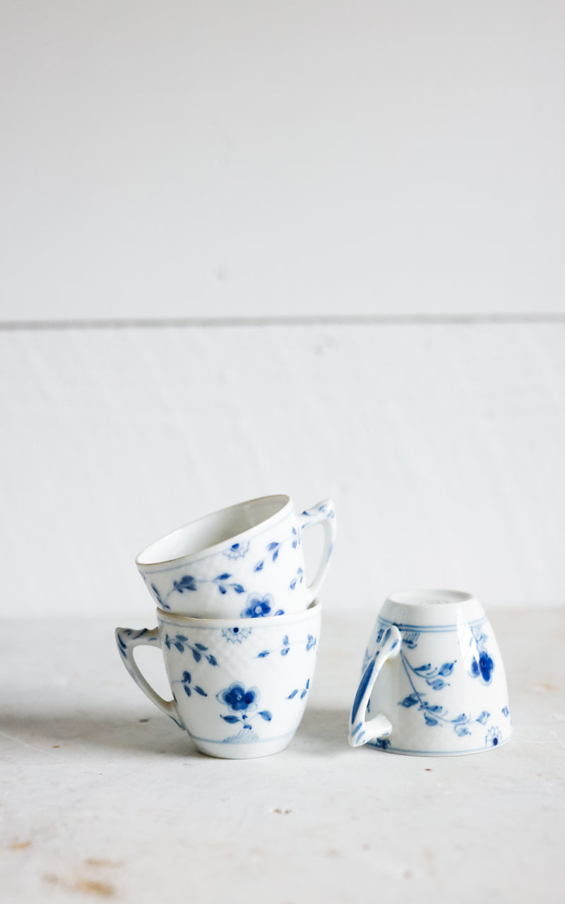 Set of Three Vintage  Cups
