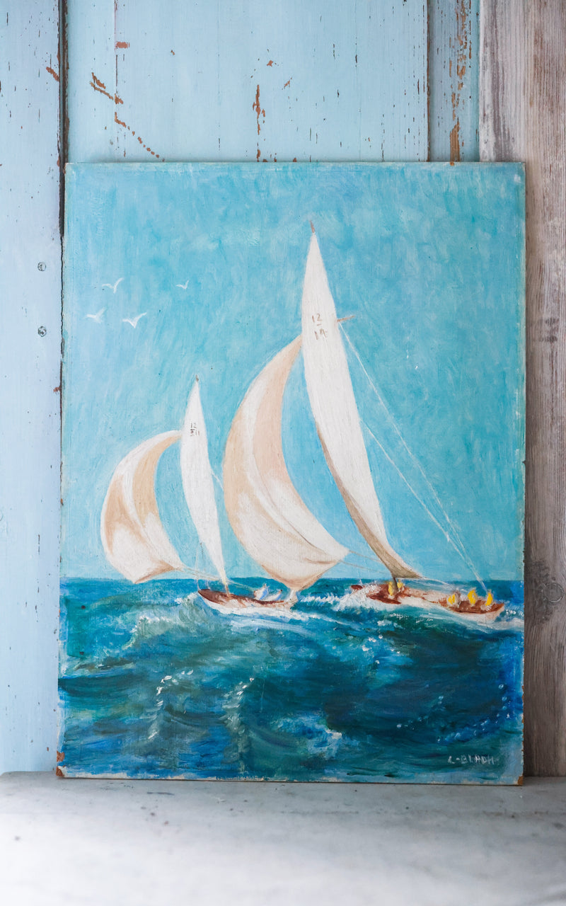 Vintage French Painting