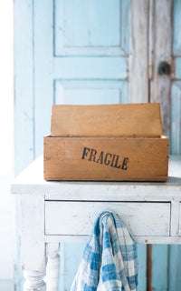 Vintage French Wooden Box