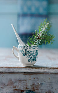 Petite Vintage French Stoneware Cup