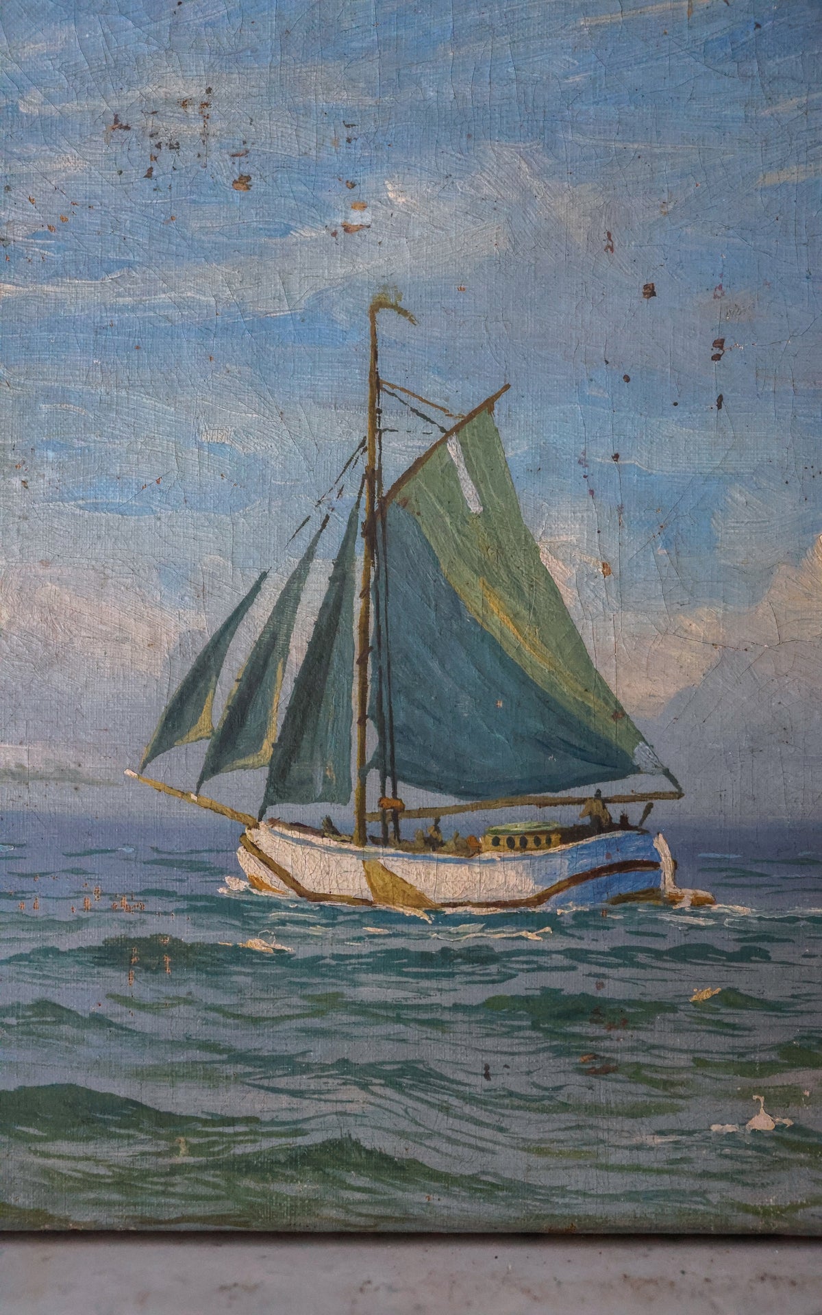 Vintage French Painting