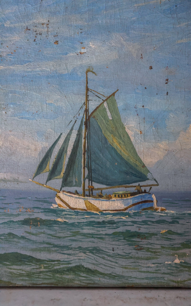 Vintage French Painting