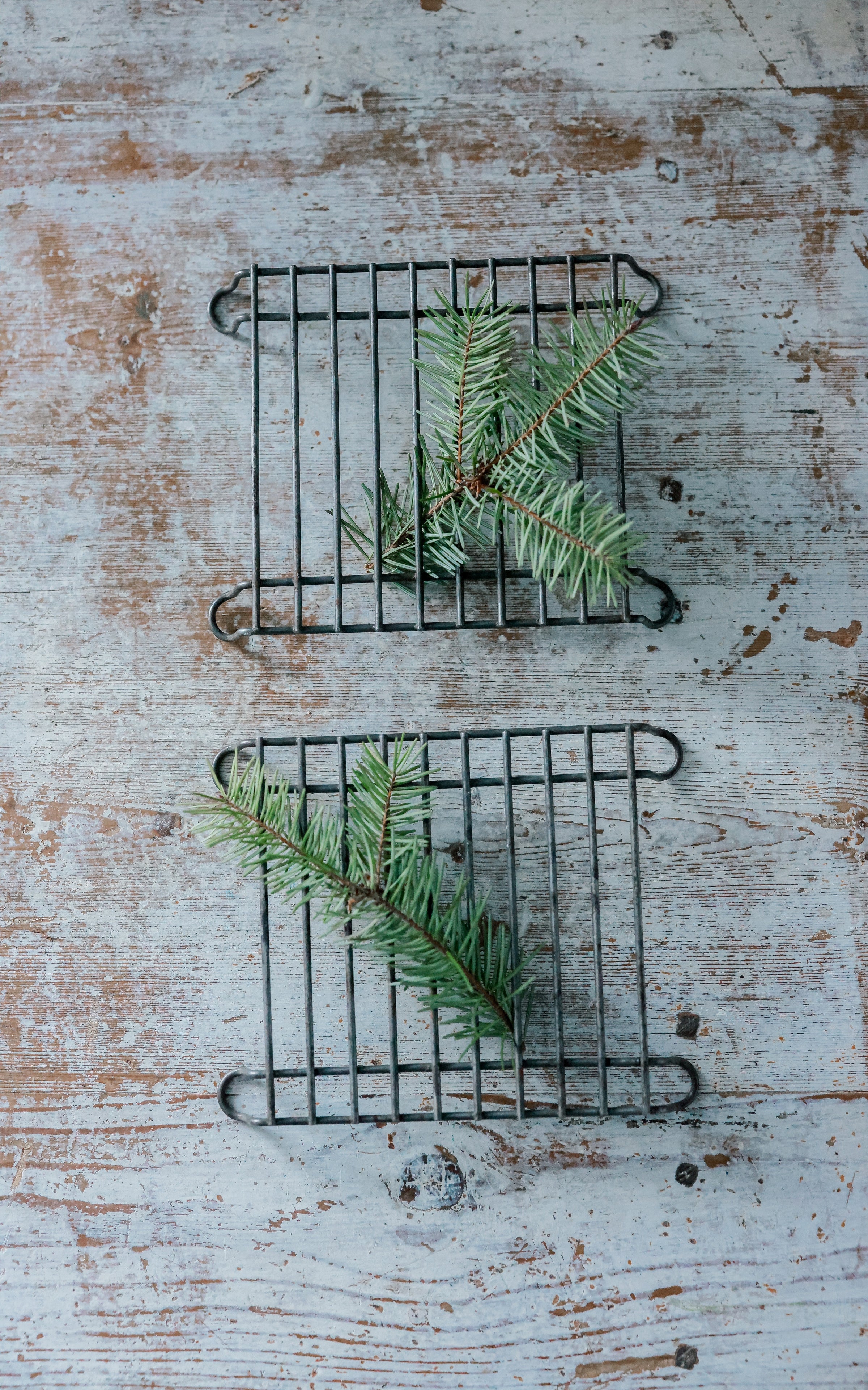 Set of Two Vintage French Trivets