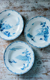 Set of Five Vintage French Plates