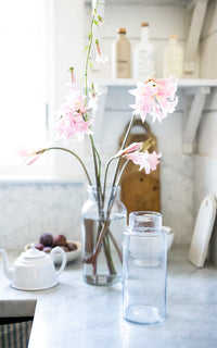 Vintage French Hand blown Jar