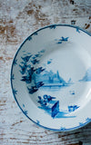Set of Five Vintage French Plates