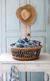 Vintage French Boulangerie Basket