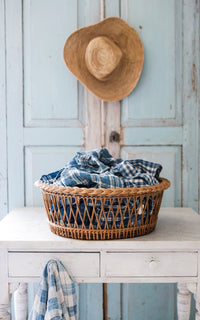 Vintage French Boulangerie Basket