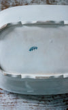 Vintage French Stoneware Asparagus Dish