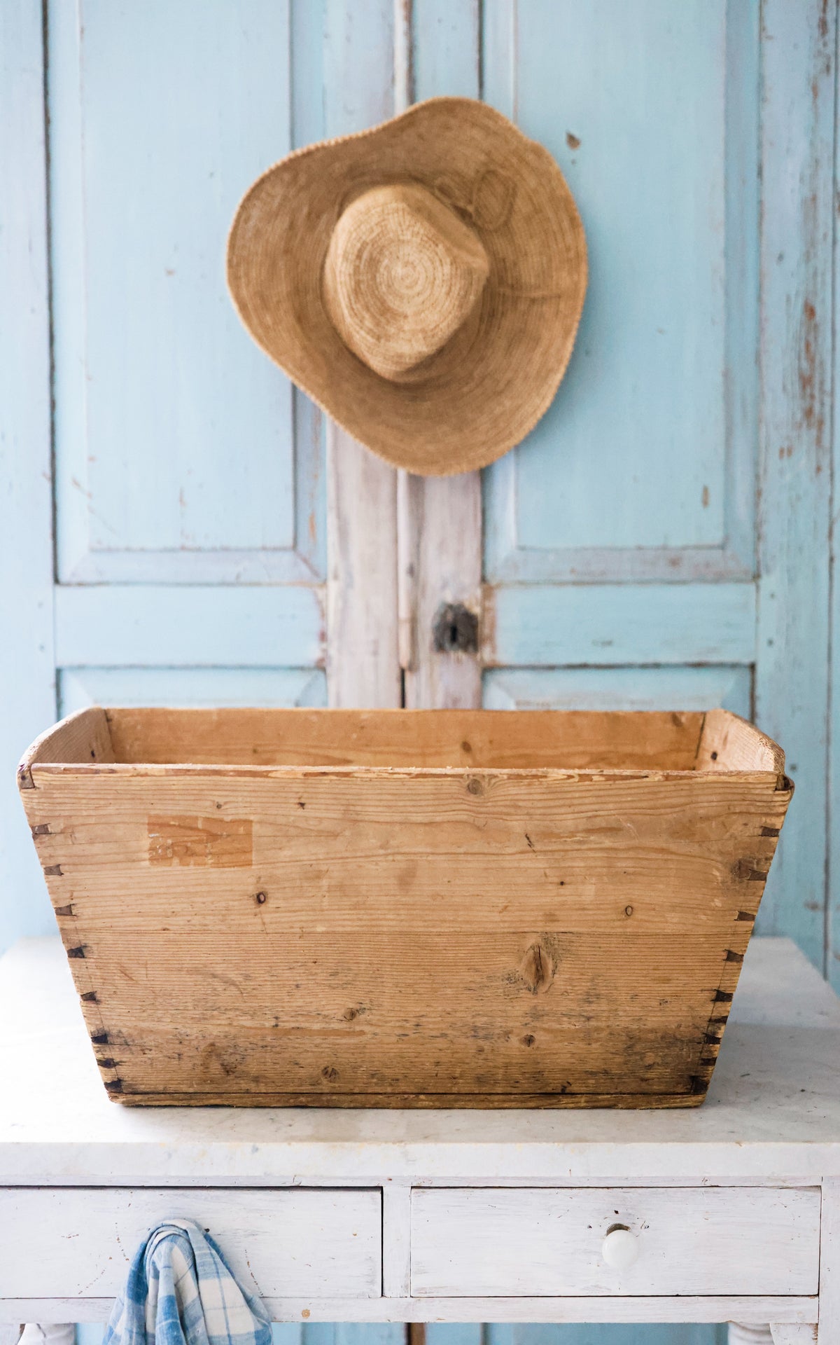 Vintage French Crate