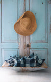 Vintage French Textile Lavender Pillow