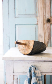 Vintage French Grain Scoop