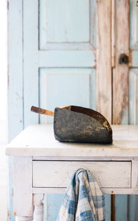 Vintage French Grain Scoop