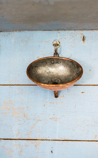 Vintage French Copper Lavender Oil Funnel