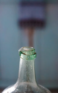 Vintage Hand Blown Spanish Jar