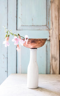 Vintage French Copper Lavender Oil Funnel