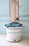 Vintage French Enamelware Tub