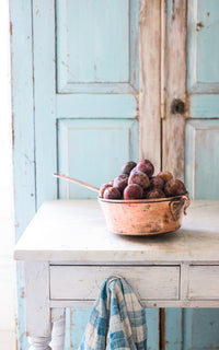 Vintage French Copper Strainer