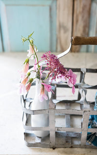 Vintage French Champagne Bottle Carrier