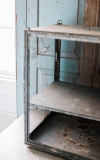 Vintage French Metal Cheese Safe