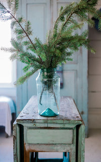 Vintage Hand Blown Spanish Jar