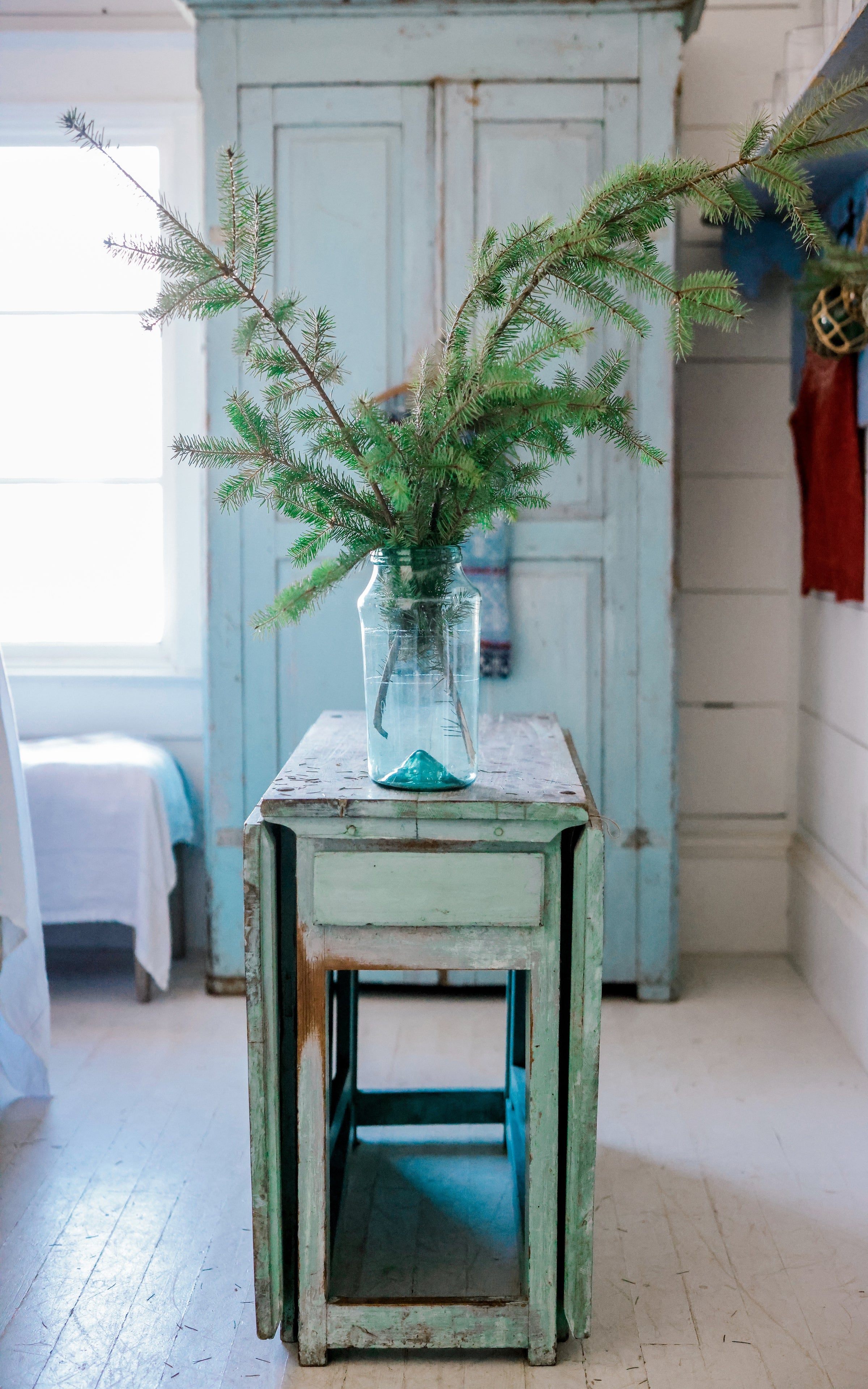 Vintage Hand Blown Spanish Jar