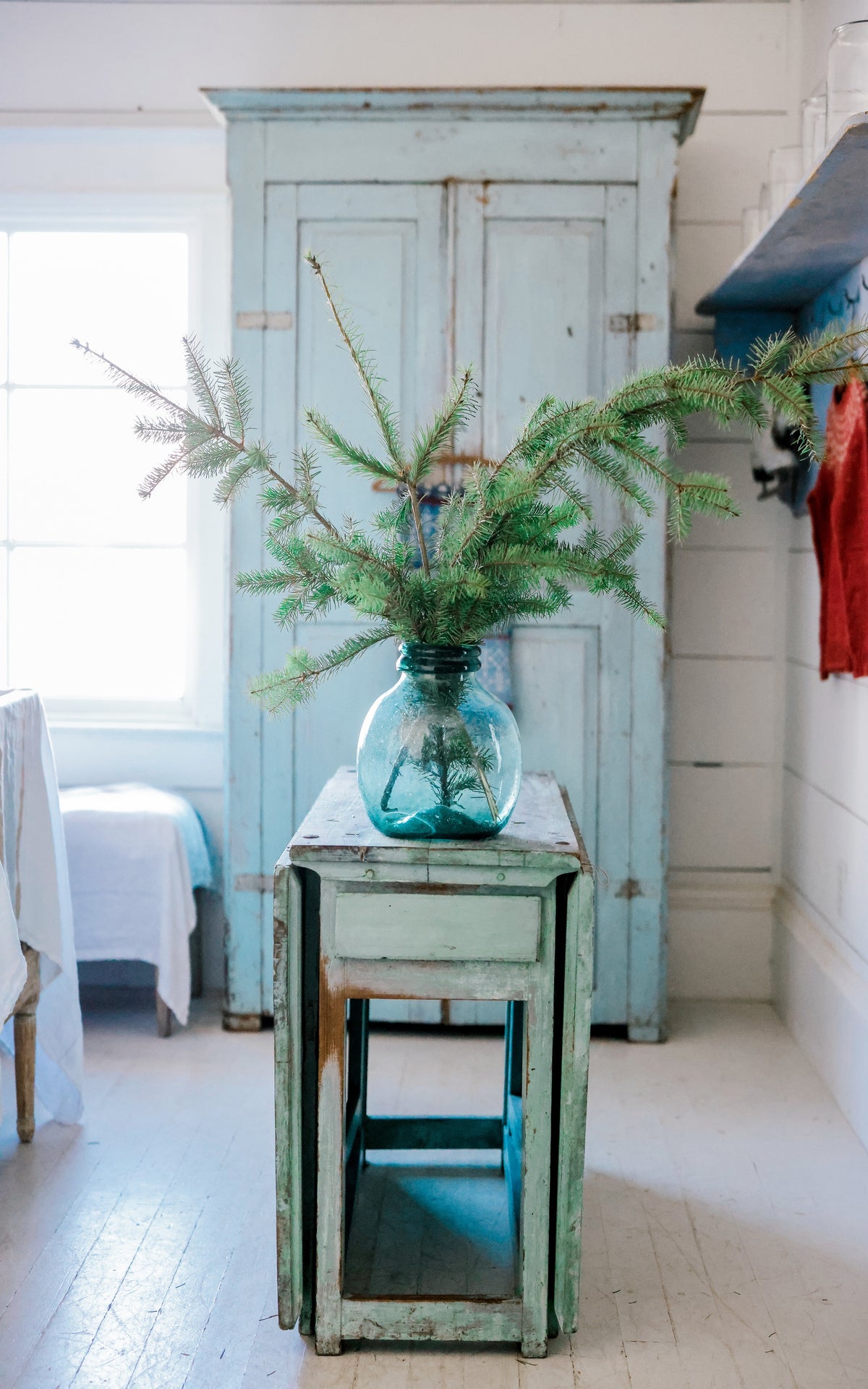 Vintage Spanish Hand BLown Jar