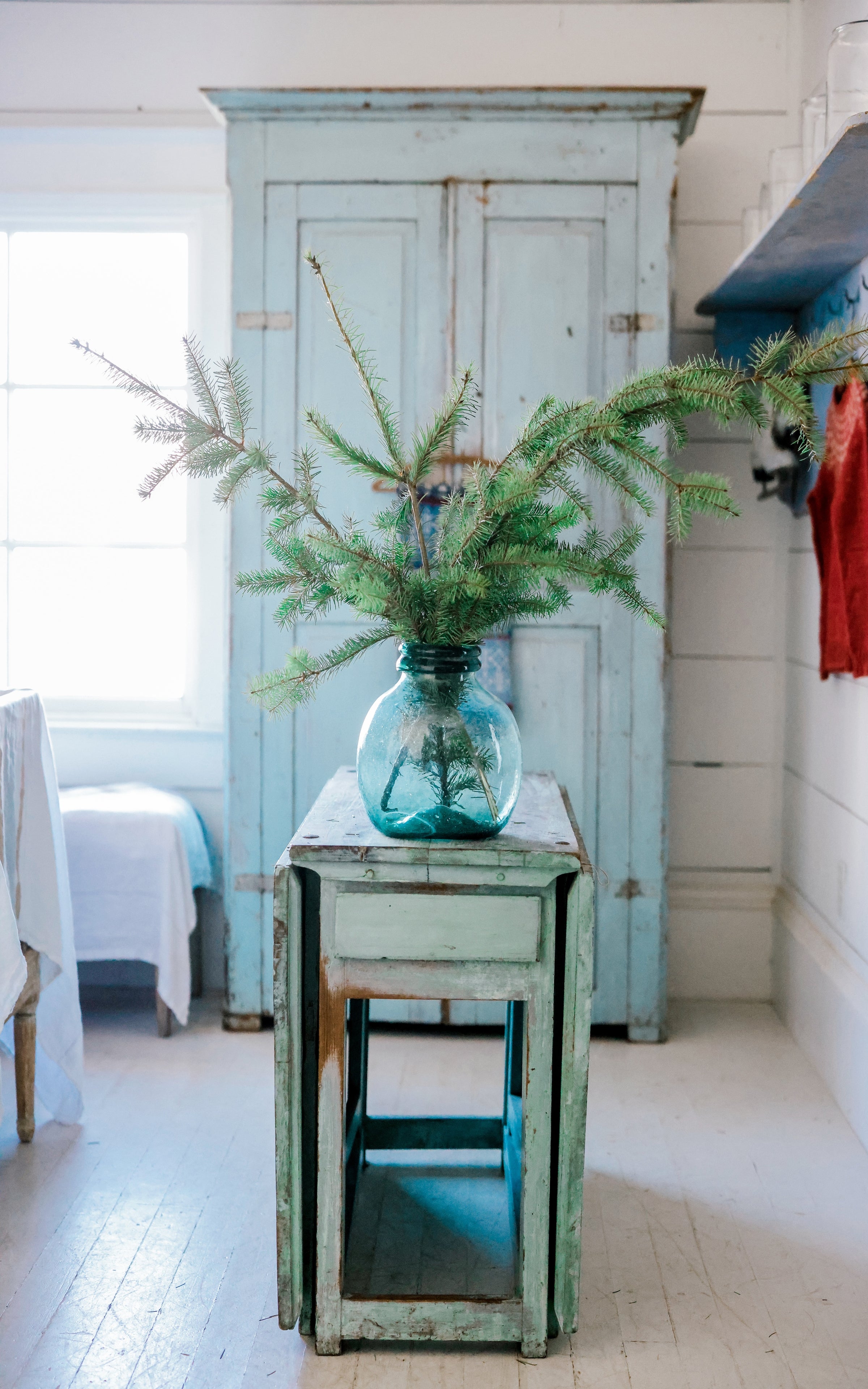 Vintage Spanish Hand BLown Jar