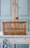 Vintage French Wool Basket