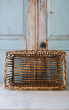 Vintage French Wool Basket