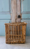 Vintage French Wool Basket
