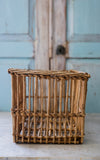 Vintage French Wool Basket