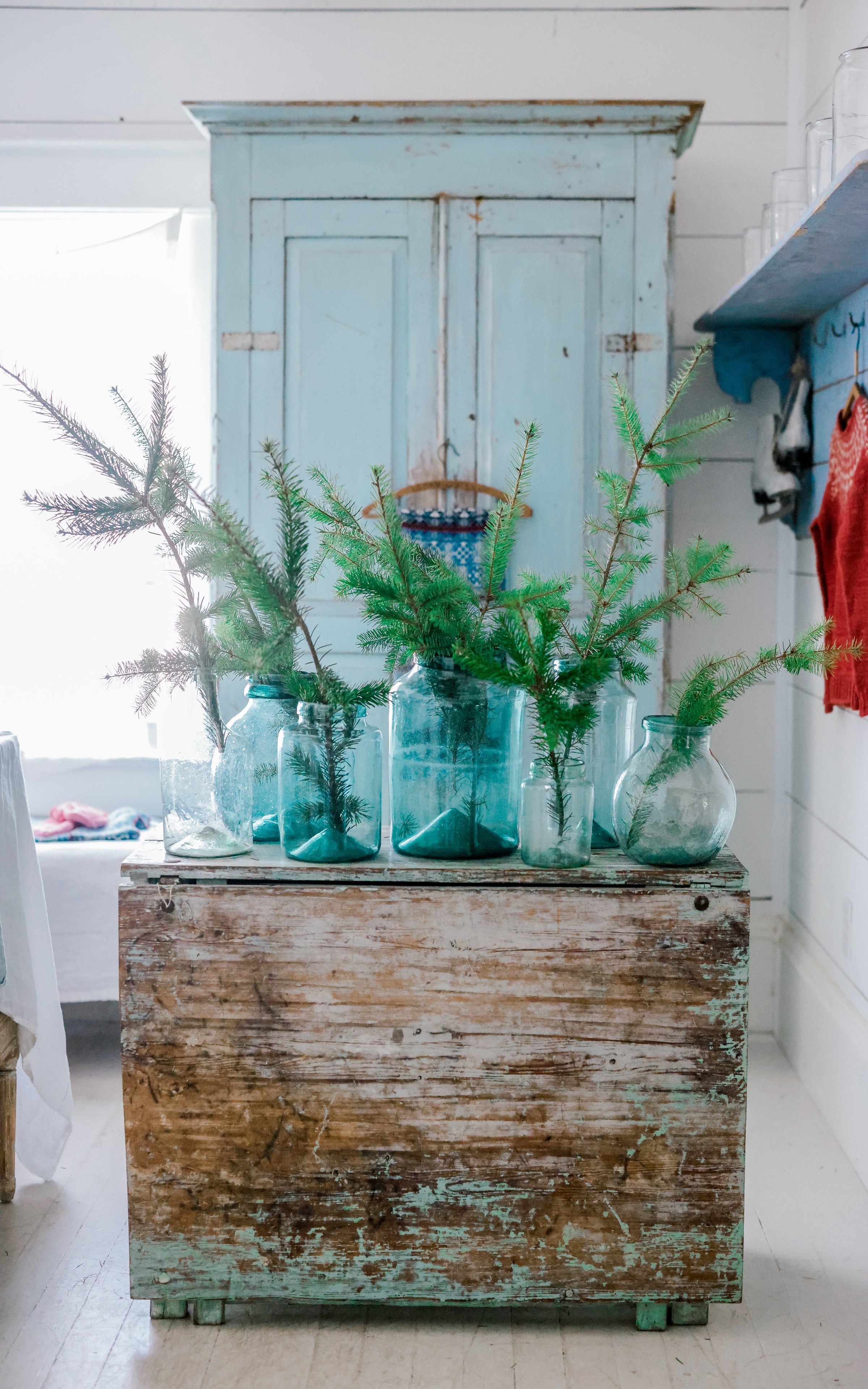 Vintage Spanish Hand Blown Jar