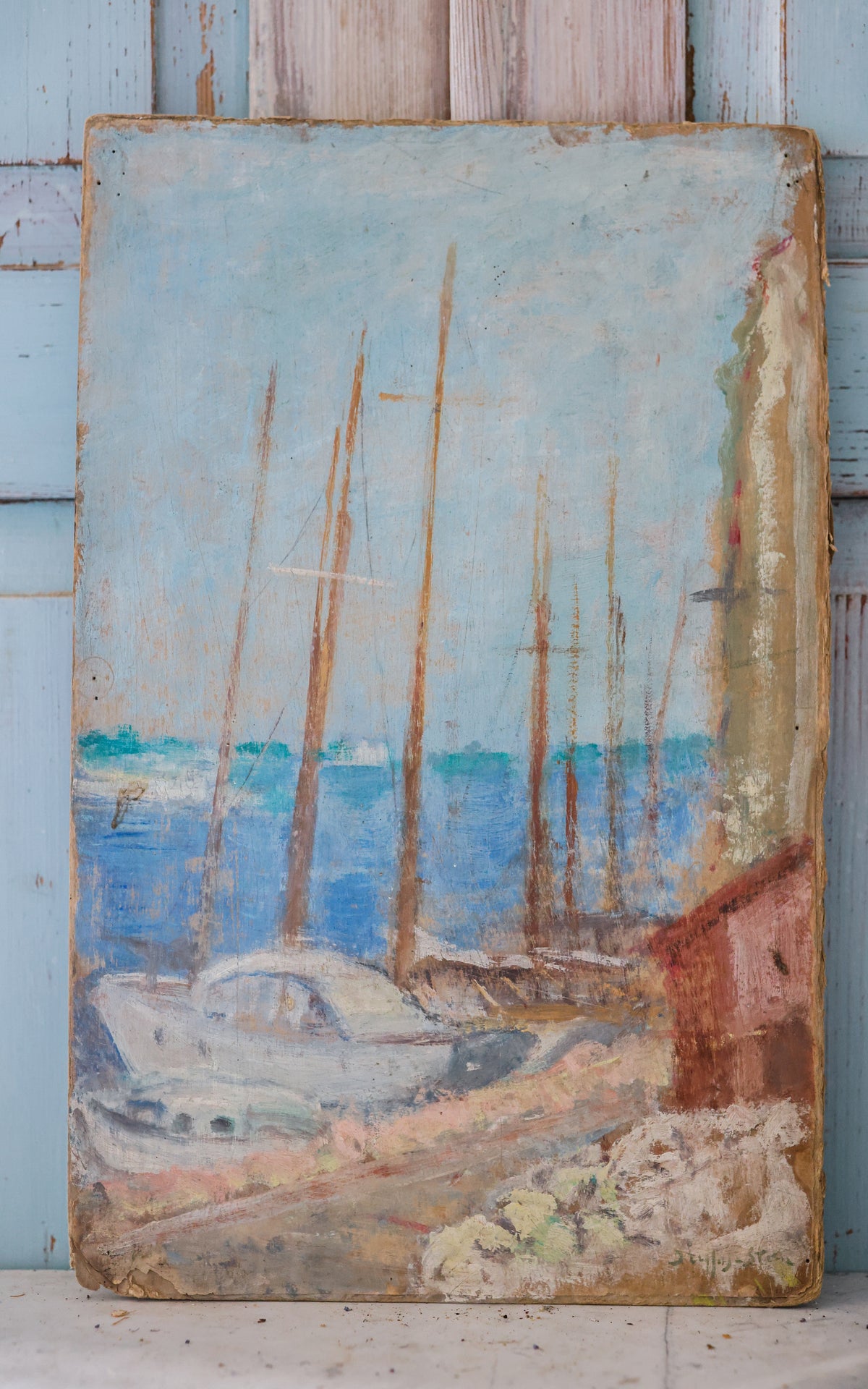 Vintage French Painting