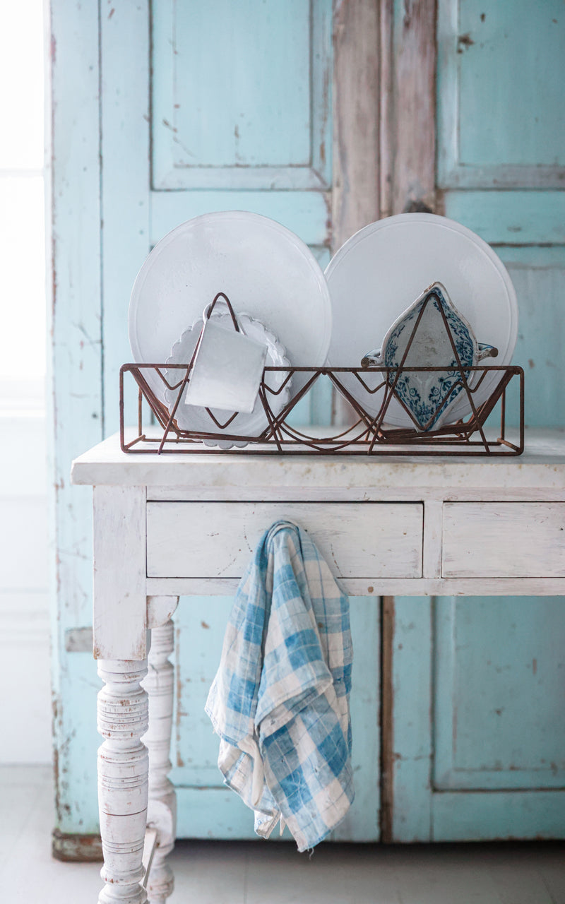 Vintage French Dish Rack