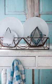 Vintage French Dish Rack
