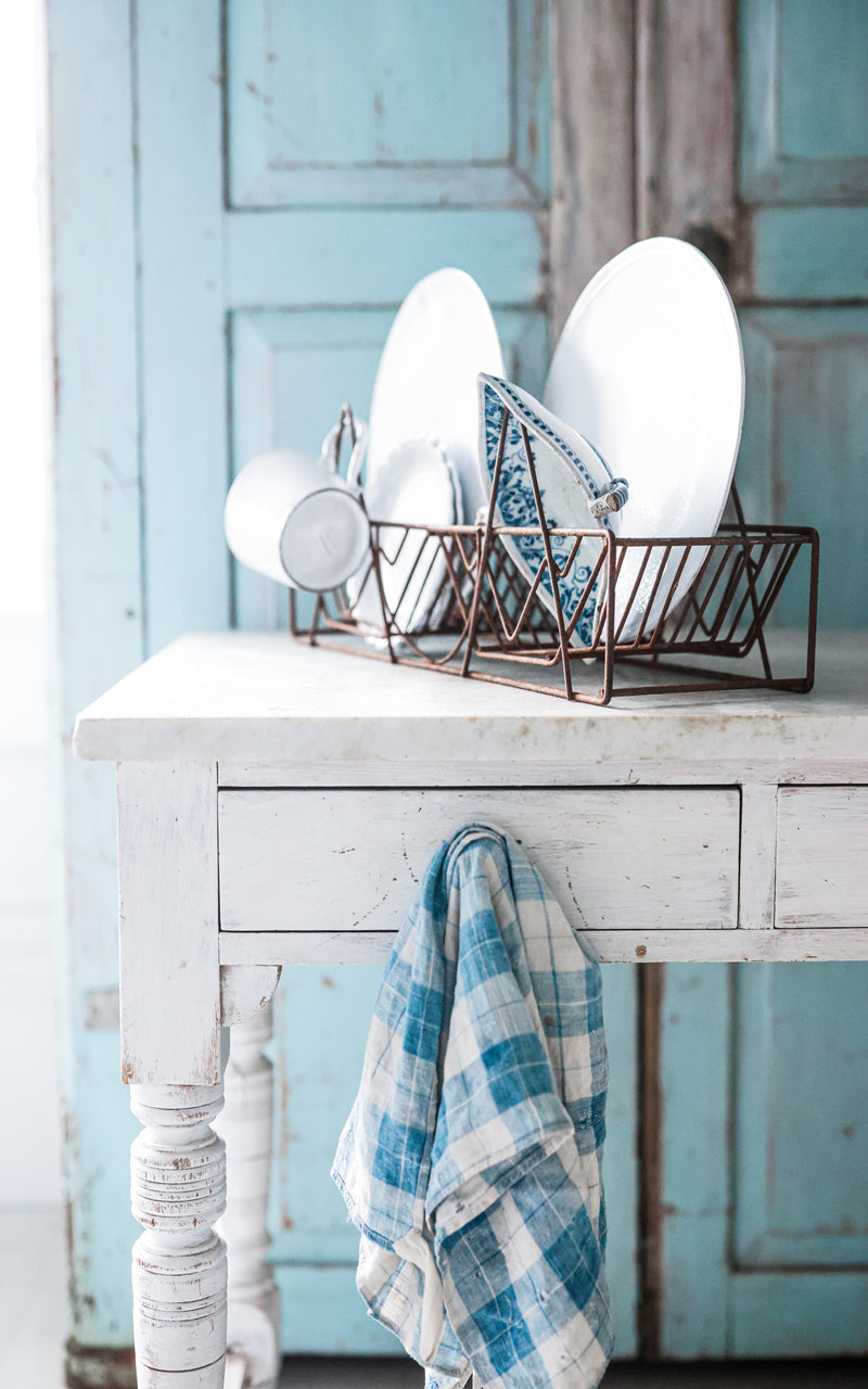 Vintage French Dish Rack