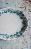 Large Vintage English Stoneware Platter