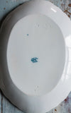Large Vintage English Stoneware Platter