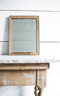Petite Vintage French Mirror