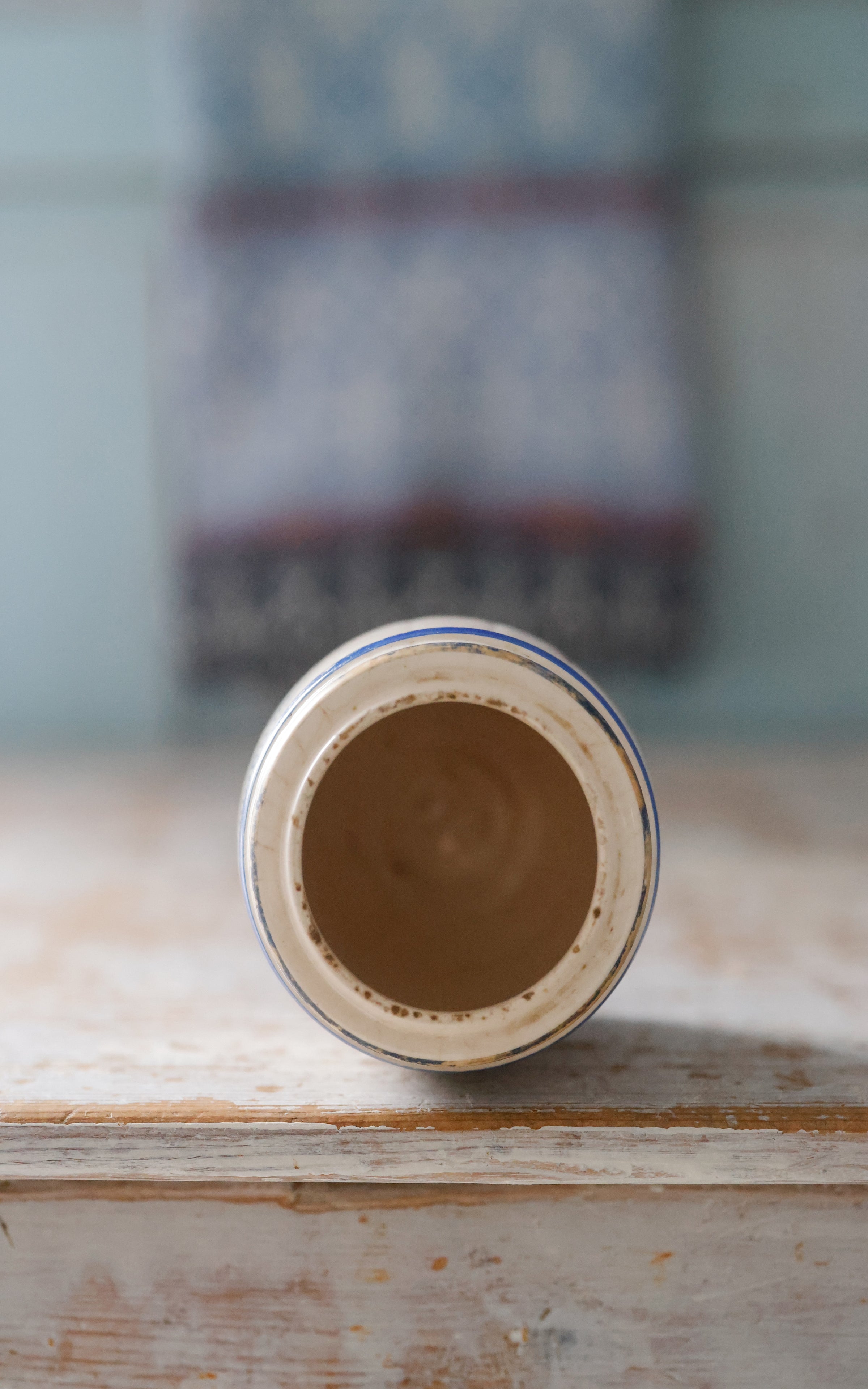 Petite Vintage French Stoneware Crock