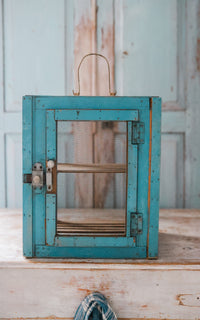 Petite Vintage French Cheese Safe