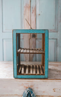 Petite Vintage French Cheese Safe