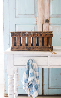 Vintage French Produce Crate