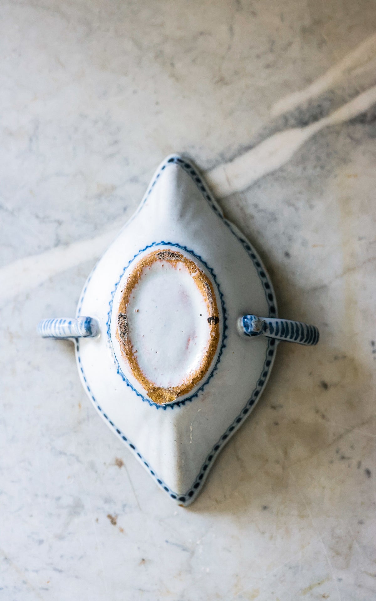 Vintage French Stoneware Dish