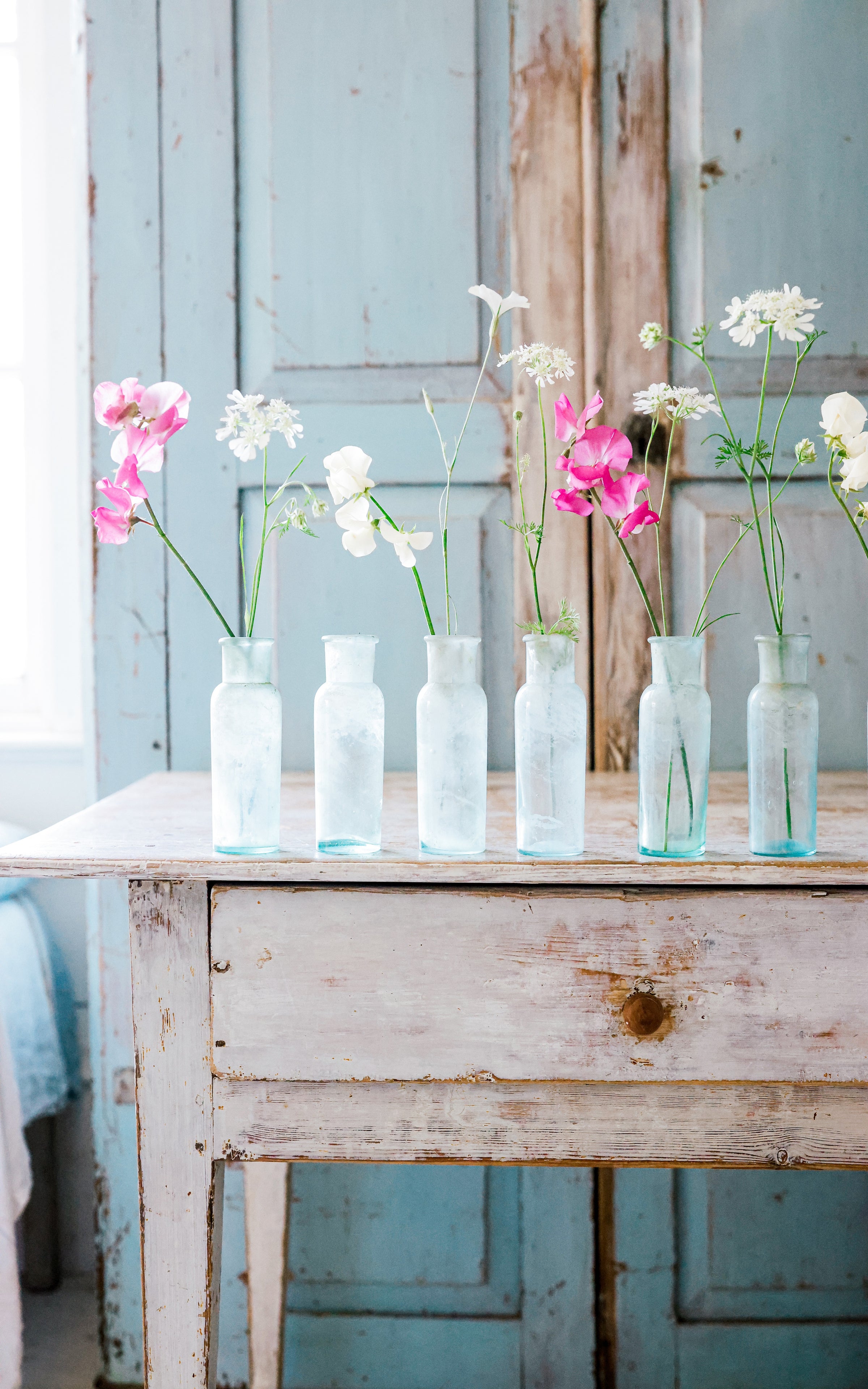 Set of Two Vintage French Bottles