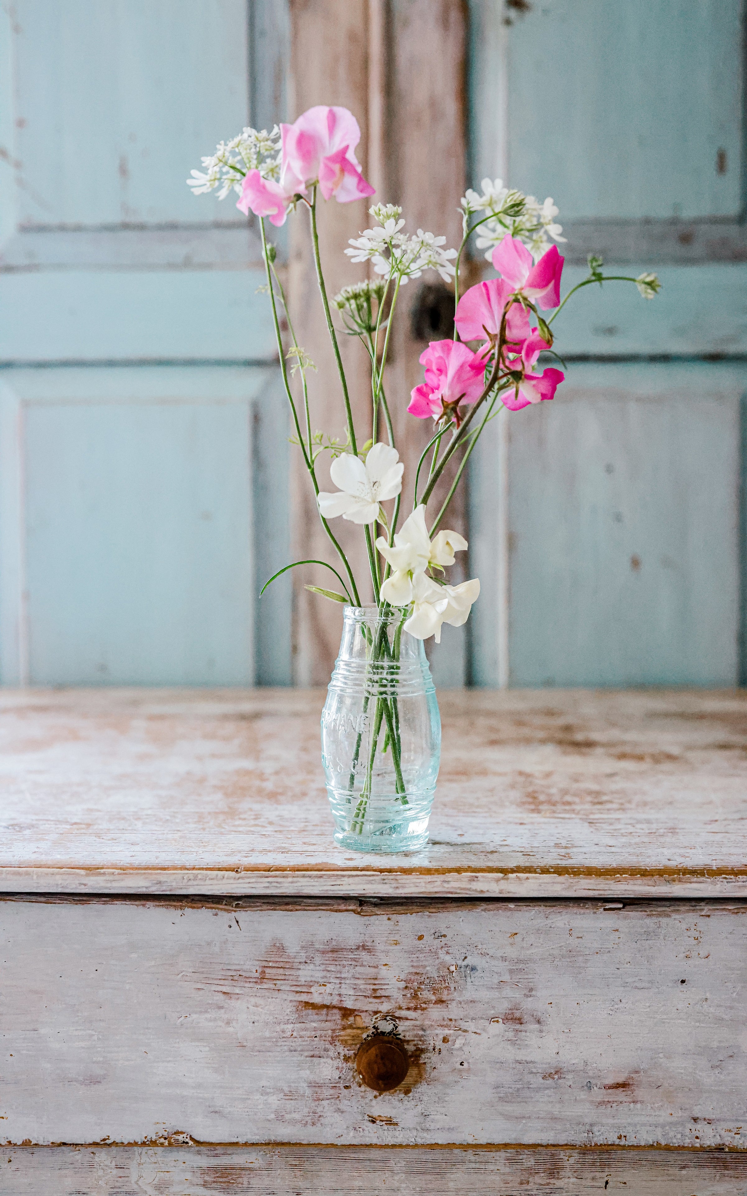 Petite Vintage French Mustard Jar