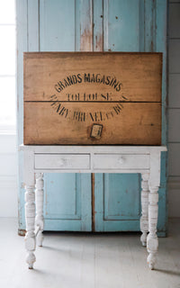 Vintage French Garment Crate&nbsp;