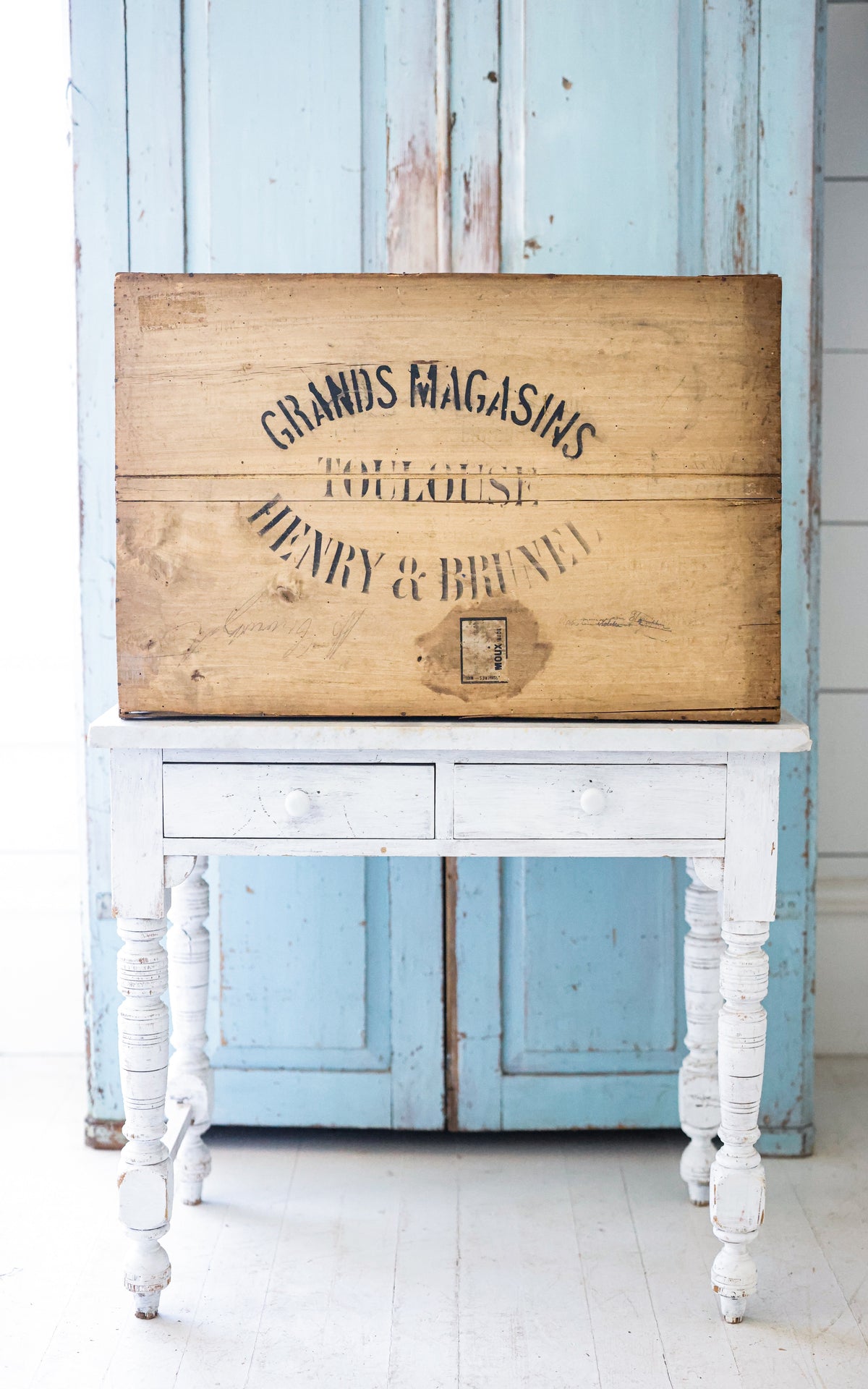 Vintage French Garment Box